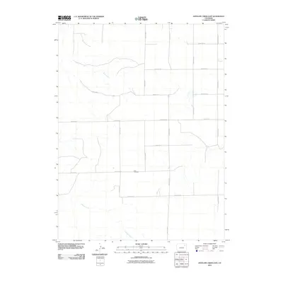 2010 Map of Antelope Creek East, 2010 Print