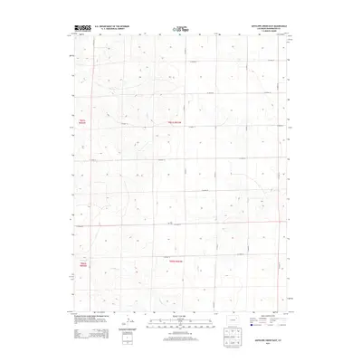2013 Map of Antelope Creek East, 2013 Print