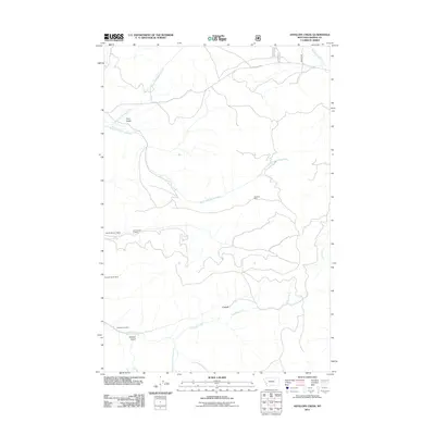 2011 Map of Antelope Creek, 2011 Print