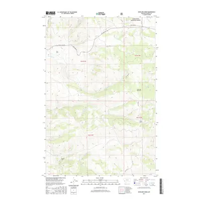 2017 Map of Antelope Creek, 2017 Print