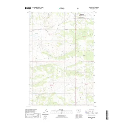 2020 Map of Antelope Creek, 2020 Print