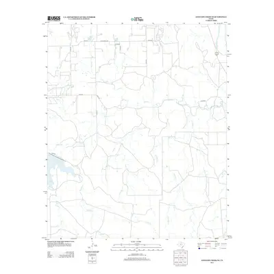2013 Map of Antelope Creek NE, 2013 Print