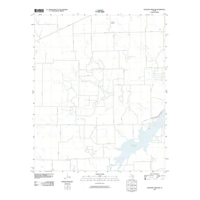 2010 Map of Antelope Creek NW, 2010 Print