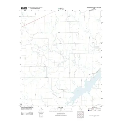 2012 Map of Antelope Creek NW, 2012 Print