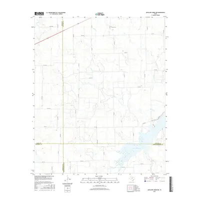 2016 Map of Antelope Creek NW, 2016 Print