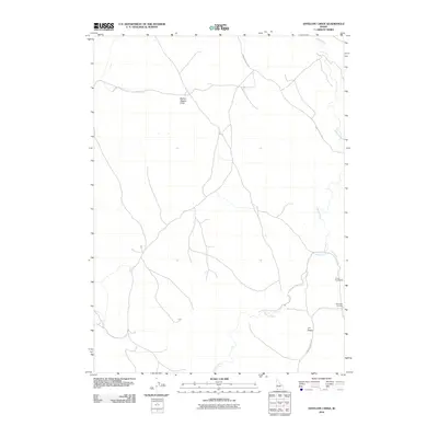 2010 Map of Antelope Creek, 2010 Print