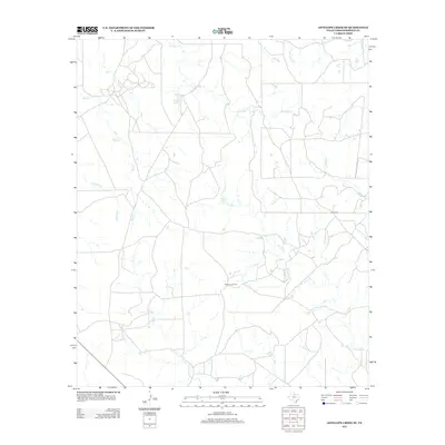 2012 Map of Antelope Creek SE, 2012 Print