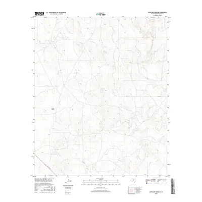 2016 Map of Antelope Creek SE, 2016 Print