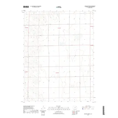 2019 Map of Antelope Creek SE, 2019 Print