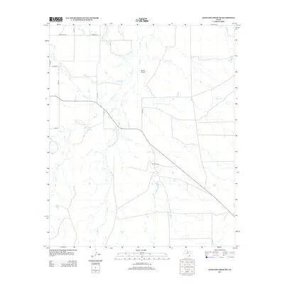 2013 Map of Antelope Creek SW, 2013 Print