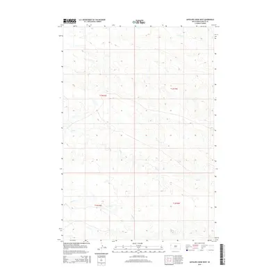 2015 Map of Antelope Creek West, 2015 Print