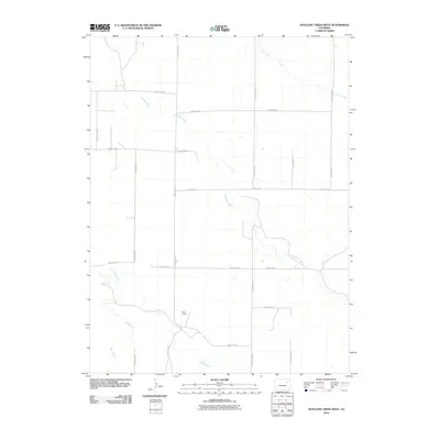 2010 Map of Antelope Creek West, 2010 Print