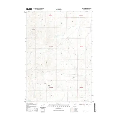 2015 Map of Antelope Draw, 2015 Print