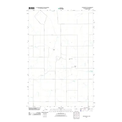 2011 Map of Antelope Flat, 2011 Print