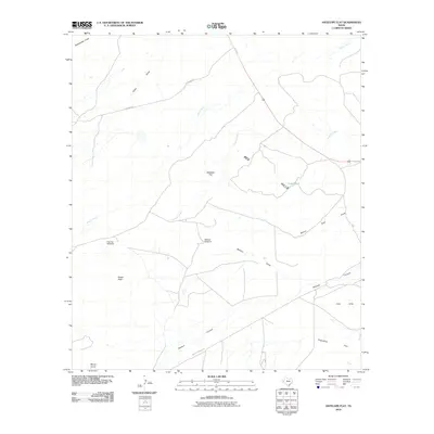2010 Map of Antelope Flat, 2010 Print
