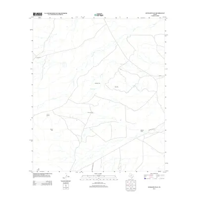 2012 Map of Antelope Flat, 2012 Print