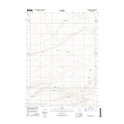 2015 Map of Antelope Flats, 2015 Print