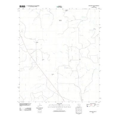 2010 Map of Antelope Gap, 2010 Print