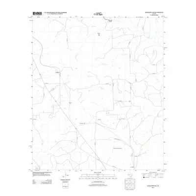 2012 Map of Antelope Gap, 2012 Print