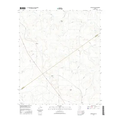 2016 Map of Antelope Gap, 2016 Print