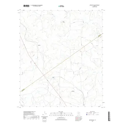 2019 Map of Antelope Gap, 2019 Print