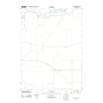 2012 Map of Antelope Gap, 2012 Print
