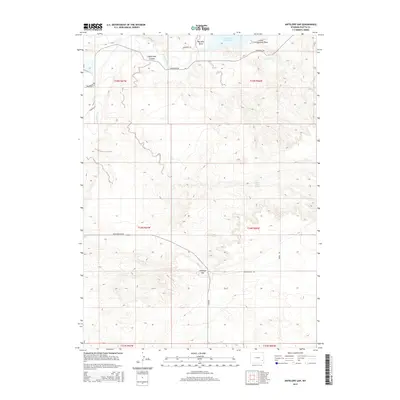 2015 Map of Antelope Gap, 2015 Print