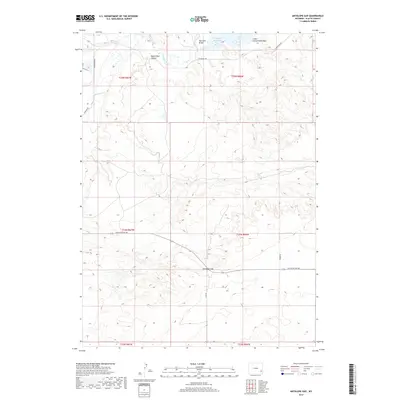 2017 Map of Antelope Gap, 2017 Print