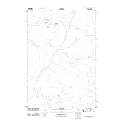2011 Map of Antelope Gulch, 2011 Print