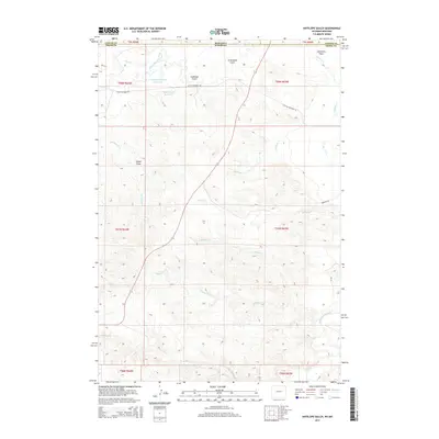 2015 Map of Antelope Gulch, 2015 Print