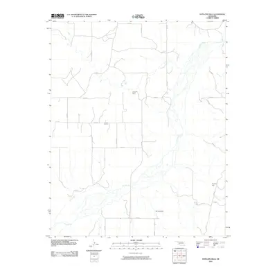 2010 Map of Antelope Hills, 2010 Print