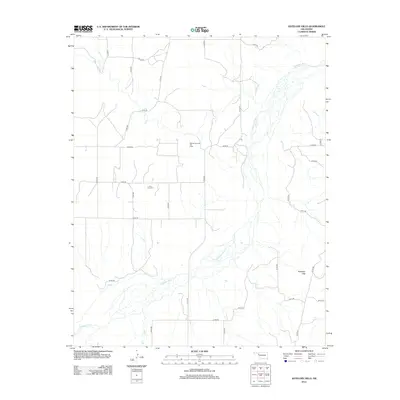 2012 Map of Antelope Hills, 2012 Print