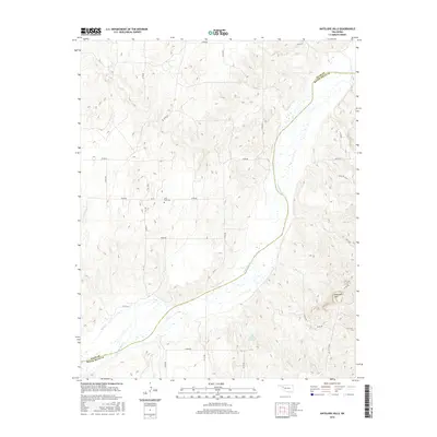 2016 Map of Antelope Hills, 2016 Print