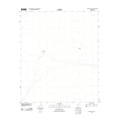 2011 Map of Antelope Hills, 2011 Print