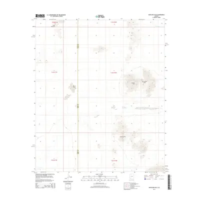 2014 Map of Antelope Hills, 2014 Print