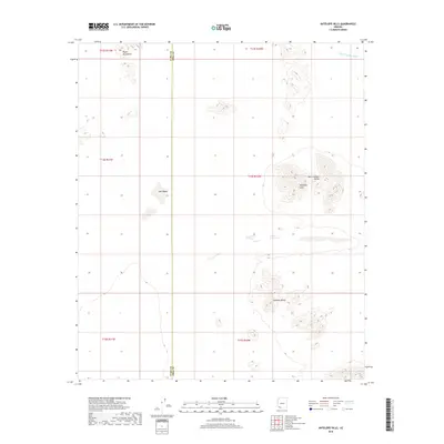 2018 Map of Antelope Hills, 2018 Print