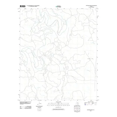 2010 Map of Antelope Hills, 2010 Print