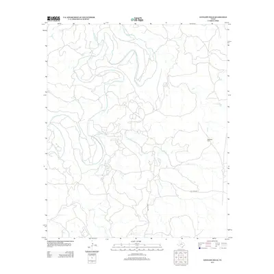 2012 Map of Antelope Hills, 2012 Print