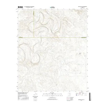 2016 Map of Antelope Hills, 2016 Print