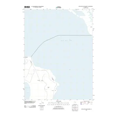 2011 Map of Antelope Island North, 2011 Print