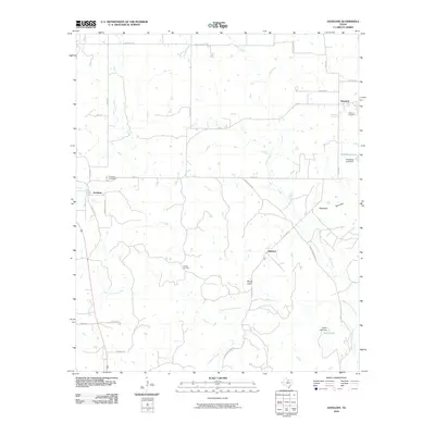 2010 Map of Antelope, 2010 Print