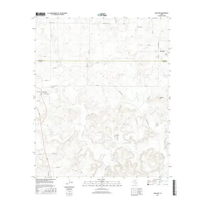 2016 Map of Antelope, 2016 Print