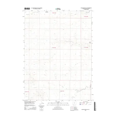 2015 Map of Antelope Knoll NE, 2015 Print