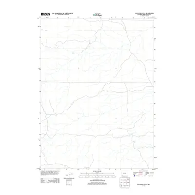 2012 Map of Antelope Knoll, 2012 Print
