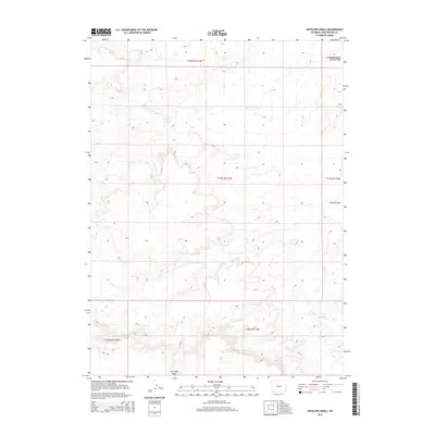 2015 Map of Antelope Knoll, 2015 Print