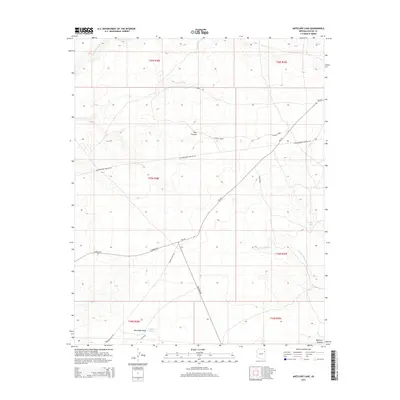 2014 Map of Antelope Lake, 2014 Print