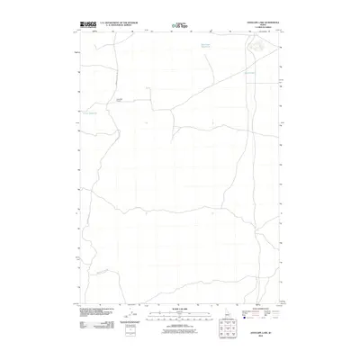 2010 Map of Antelope Lake, 2010 Print