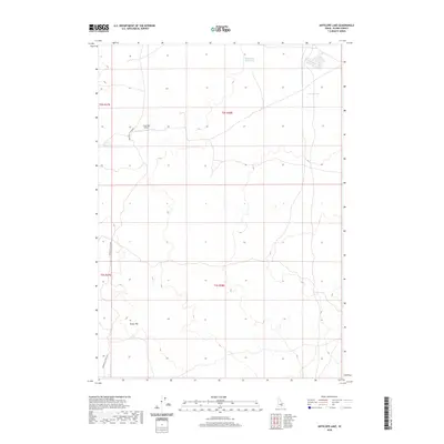 2020 Map of Antelope Lake, 2020 Print