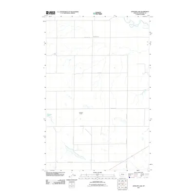 2011 Map of Antelope Lake, 2011 Print