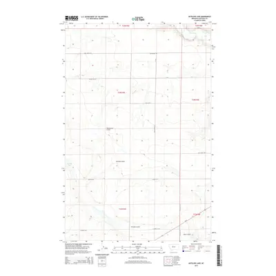 2014 Map of Antelope Lake, 2014 Print